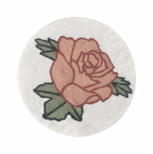 Vintage Floral Collection Accent Floor Rug