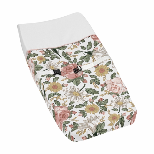 Vintage Floral Collection Changing Pad Cover