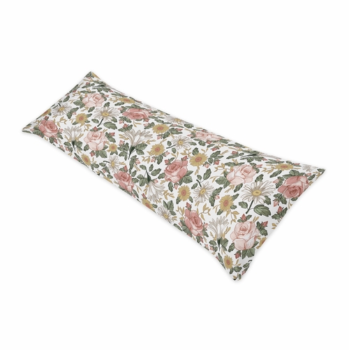 Vintage Floral Collection Full Length Body Pillow Cover