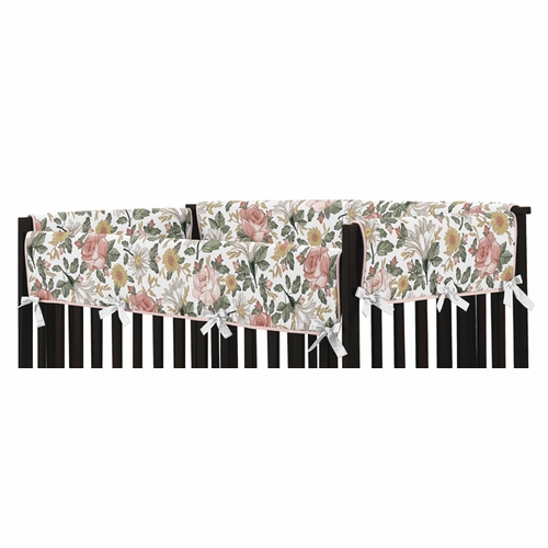 Vintage Floral Collection Long Rail Guard Cover - alt image 1
