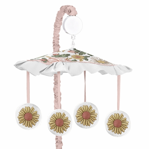 Vintage Floral Collection Musical Mobile