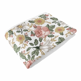 Vintage Floral Collection Toddler Blanket Baby Swaddle