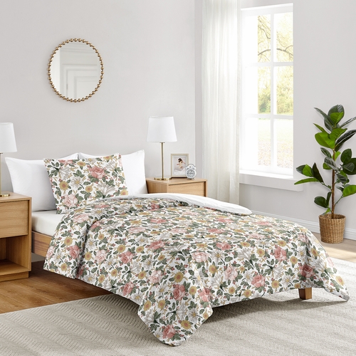 Vintage Floral Collection Twin Bedding - alt image 1