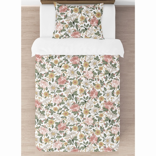 Vintage Floral Collection Twin Bedding - alt image 2