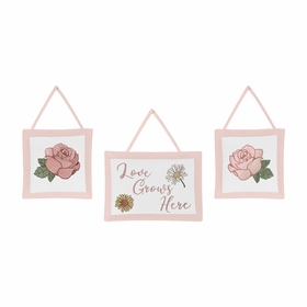 Vintage Floral Collection Wall Hangings