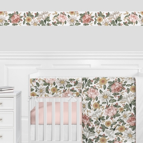 Vintage Floral Collection Wallpaper Border