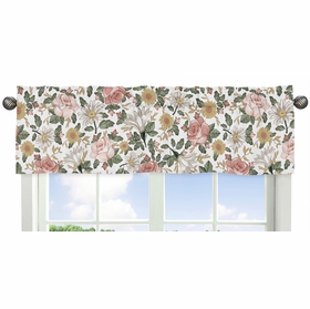 Vintage Floral Collection Window Valance