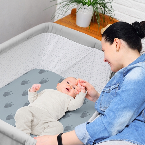 Watercolor Dinosaur Dino Collection 2 Pack Baby Bassinet Fitted Sheets - alt image 3