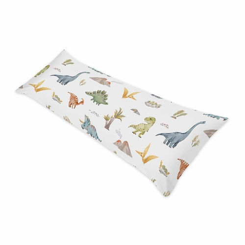 Watercolor Dinosaur Dino Collection Body Pillow Cover Case