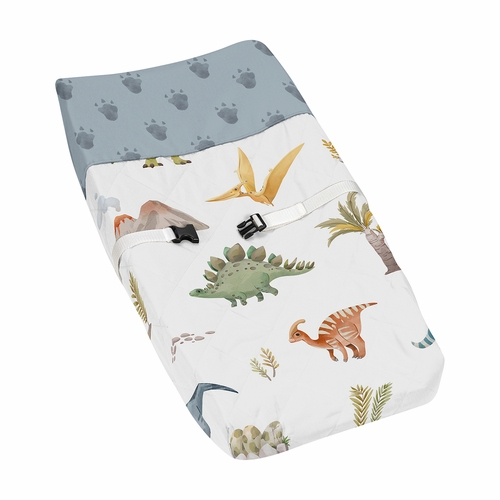 Watercolor Dinosaur Dino Collection Changing Pad Cover