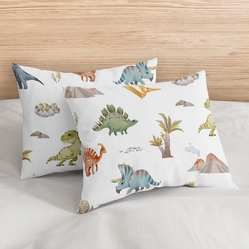 Watercolor Dinosaur Dino Collection Full/Queen Bedding - alt image 4