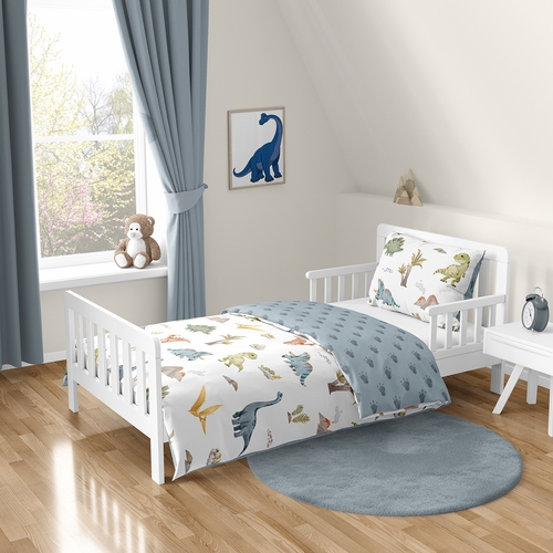 Watercolor Dinosaur Dino Collection Toddler Bedding