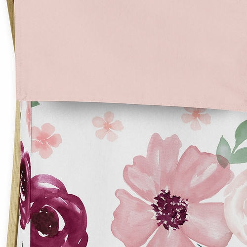 Watercolor Floral Burgundy Wine and Pink Collection Hamper - alt image 2