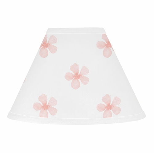 Watercolor Floral Burgundy Wine and Pink Collection Lamp Shade