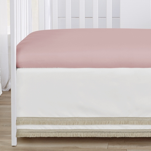 Watercolor Floral Garden Pink Collection 4 Piece Crib Bedding - alt image 5