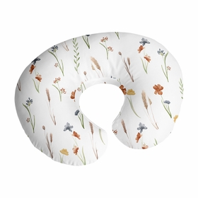 Watercolor Floral Garden Sage Green Collection Nursing Breastfeeding Pillow Cover