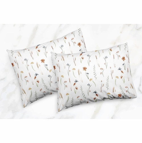 Watercolor Floral Garden Sage Green Collection Queen Duvet Cover Bedding Set - alt image 3