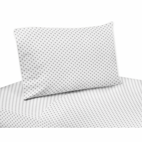 Watercolor Floral Grey Collection Toddler Bedding - alt image 4