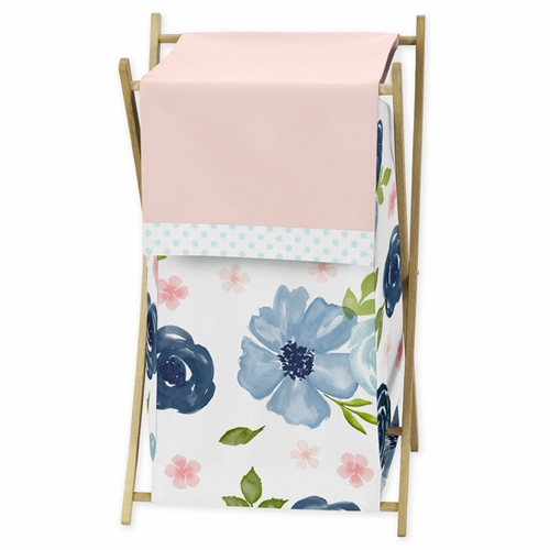 Watercolor Floral Navy Blue and Pink Collection Hamper