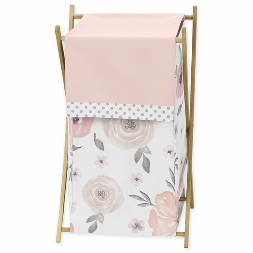 Watercolor Floral Pink and Grey Collection Hamper