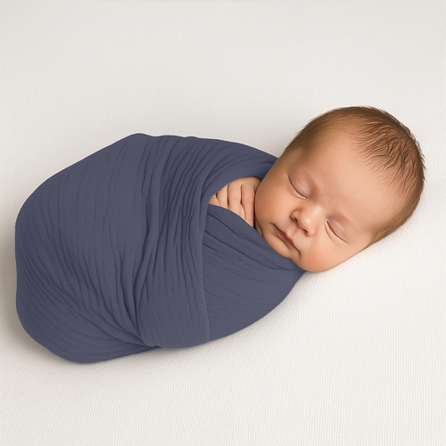 Watercolor Sports Theme 2 Pack 100% Cotton Muslin Baby Swaddle Receiving Blankets - alt image 2