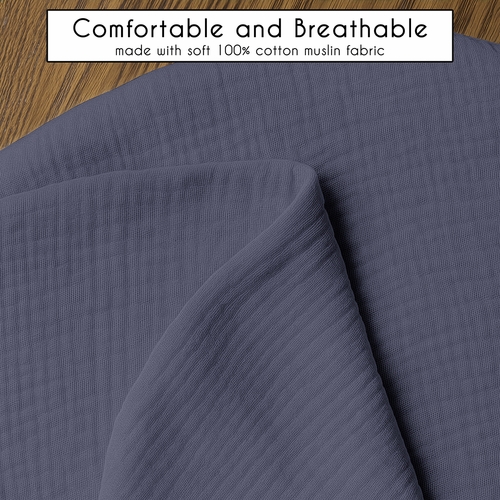 Watercolor Sports Theme 2 Pack 100% Cotton Muslin Nursing Breastfeeding Pillow Cover Cases (Pillow Not Included) - alt image 4