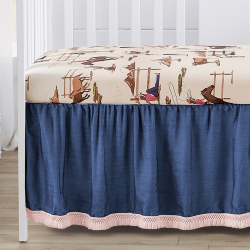 Western Cowgirl Collection 4 Piece Crib Bedding