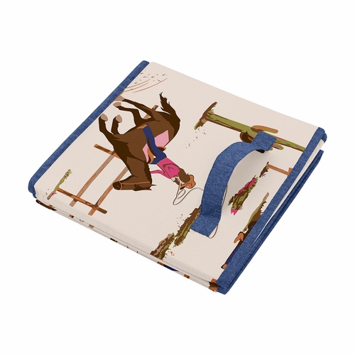 Western Cowgirl Collection Foldable Fabric Storage Bins - alt image 3