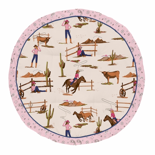 Western Cowgirl Collection Playmat