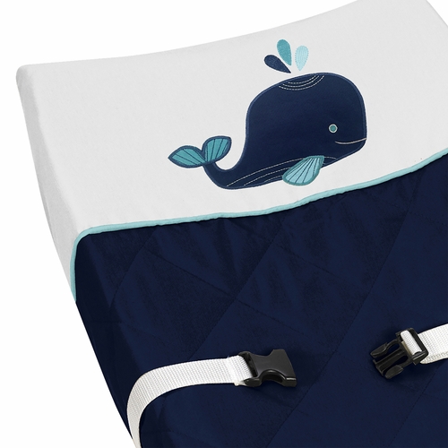 Whale Collection Changing Pad Cover - alt image 3