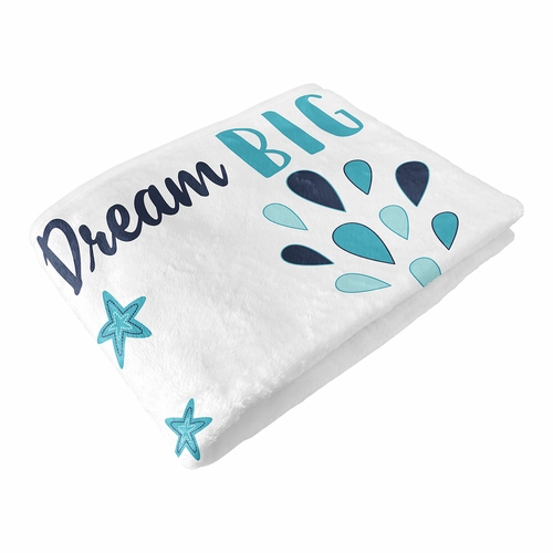 Whale Collection Monthly Milestone Baby Blanket - alt image 5