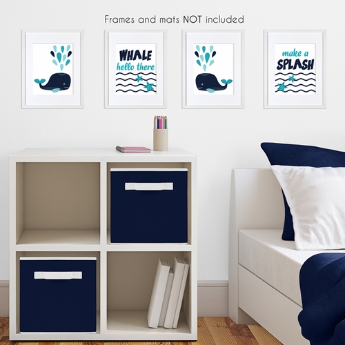 Whale Collection Wall Art Prints - Set of 4 - alt image 2
