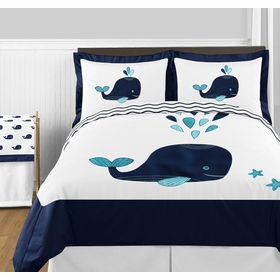 Whale Full/Queen Bedding Collection