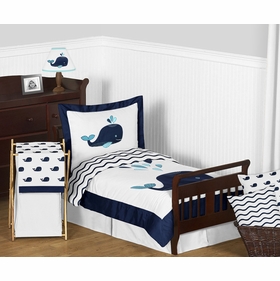Whale Toddler Bedding Collection