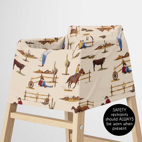 Wild West Collection Multi Use Baby Car Seat and Nursing Cover - alt image 4
