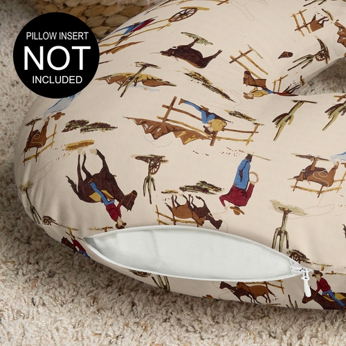 Wild West Collection Nursing Breastfeeding Pillow Cover - alt image 2