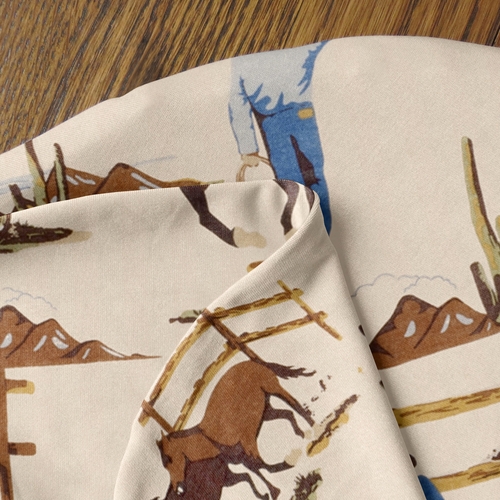 Wild West Collection Nursing Breastfeeding Pillow Cover - alt image 3