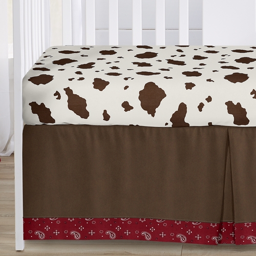 Wild West Cowboy Collection Sweet Jojo Designs 6 Piece Crib Bedding + BreathableBaby Breathable Mesh Liner - alt image 4