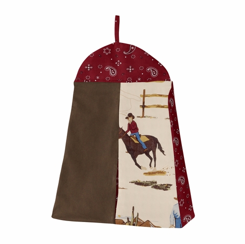 Wild West Cowboy Collection Sweet Jojo Designs 6 Piece Crib Bedding + BreathableBaby Breathable Mesh Liner - alt image 5