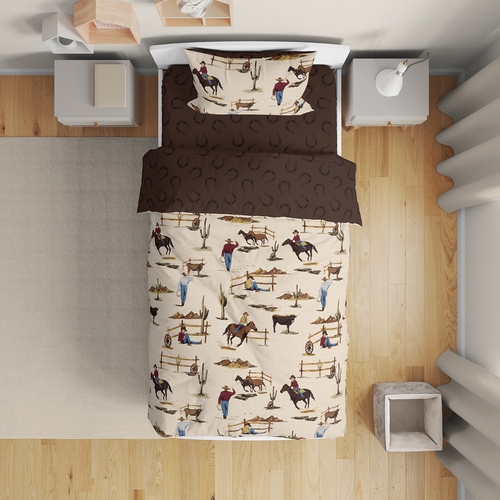 Wild West Cowboy Collection Toddler Bedding - alt image 1