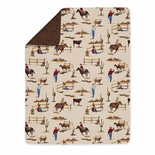 Wild West Cowboy Collection Toddler Bedding - alt image 3