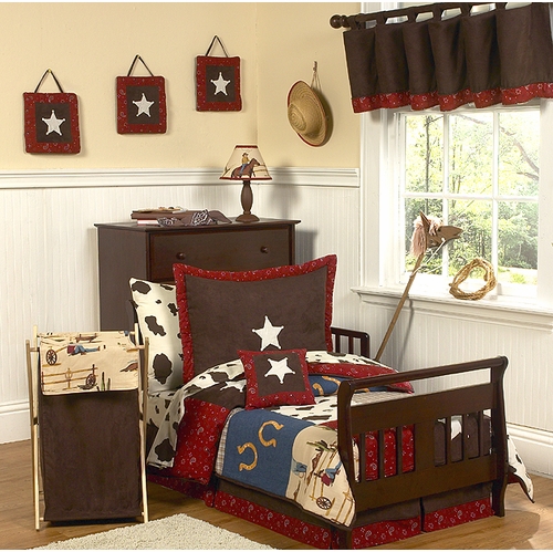 Wild West Cowboy Toddler Bedding Collection