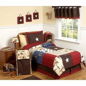 Wild West Cowboy Twin Bedding Collection