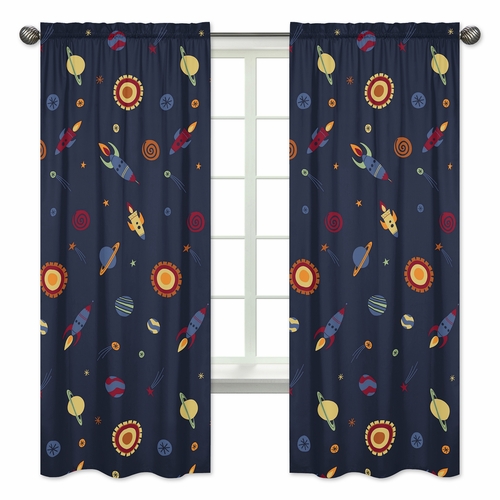 Window Panels for Space Galaxy Collection  - Set of 2