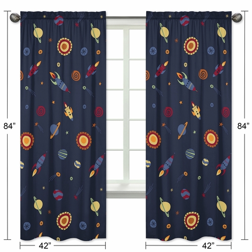 Window Panels for Space Galaxy Collection  - Set of 2 - alt image 4