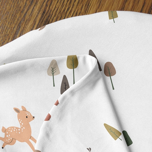 Woodland Animal Pals Collection Nursing Breastfeeding Pillow Cover - alt image 3