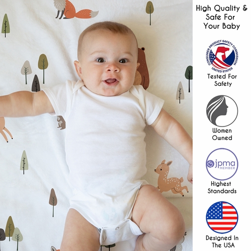 Woodland Animal Pals Collection Playmat - alt image 2