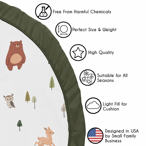 Woodland Animal Pals Collection Playmat - alt image 4