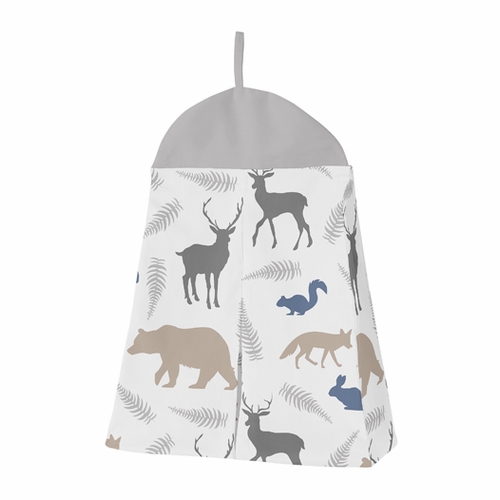 Woodland Animals 11 Piece Bumperless Crib Bedding Collection - alt image 4