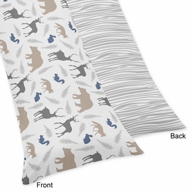 Woodland Animals Collection Full Length Body Pillow Cover
